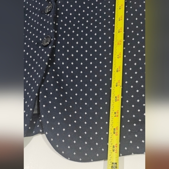 Pure Collection 100% Cotton Jersey Blazer Size 12 - Picture 7 of 8